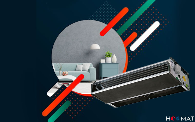 فن کویل سقفی توکار تهویه HR-600