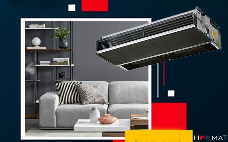 فن کویل سقفی توکار تهویه HR-800