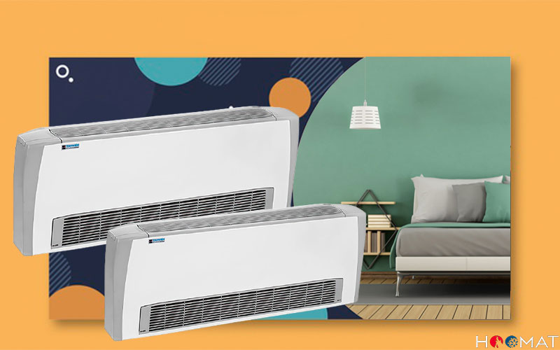 فن کویل زمینی روکار بدون پایه تهویه SB-600