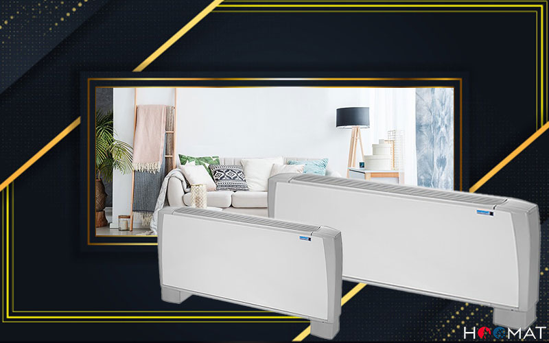 فن کویل زمینی روکار با پایه تهویه SV-800