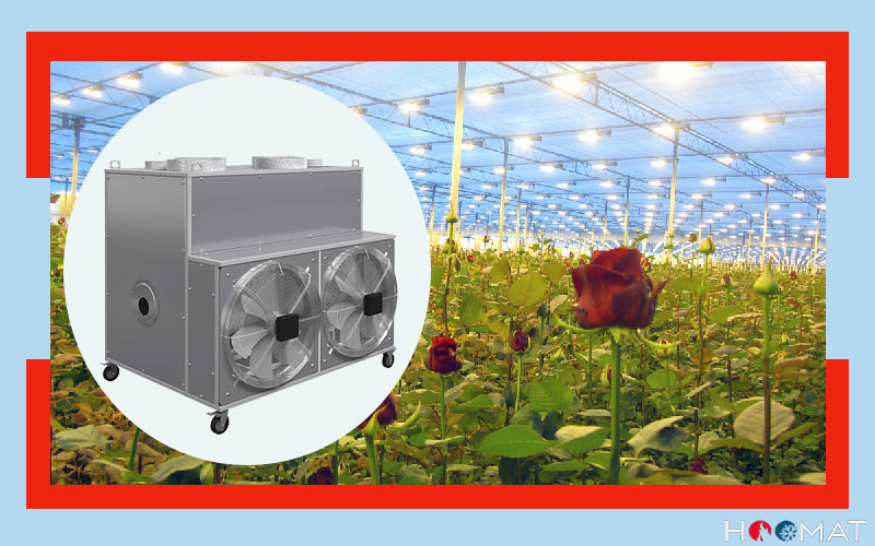 کوره هوای گرم گازی با مبدل صفحه ای 2060 انرژی مدل GF2060