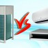 مقایسه بین سیستم‌های جریان متغیر VRF داکت اسپلیت و اسپلیت 